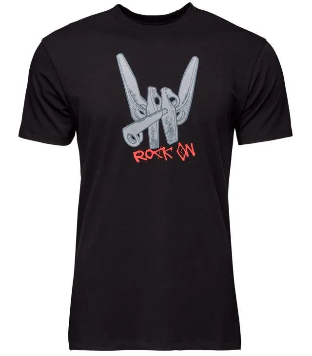 Triko BLACK DIAMOND M BD ROCK ON SS TEE Man