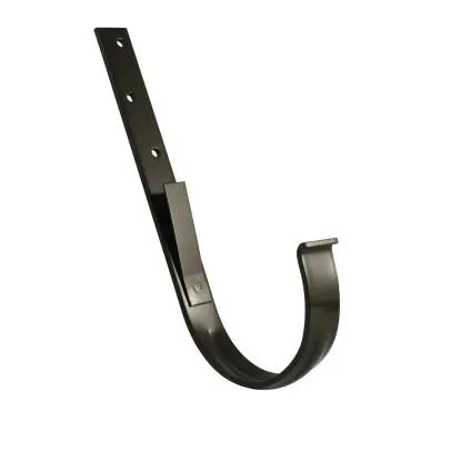 Marley Continental Poplastovaný kovový rovný hák RAL 8017 hnědý RG 75