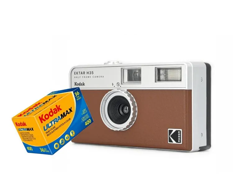 Kodak Ektar H35, hnědý + barevný kinofilm (400, 36 sn.)