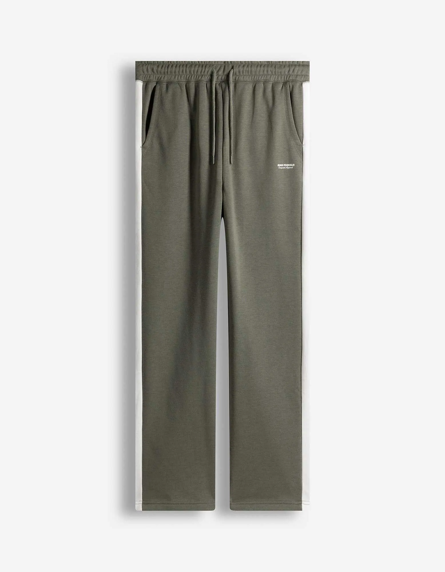 Joggingové kalhoty - Jednobarevné - tmave zelena