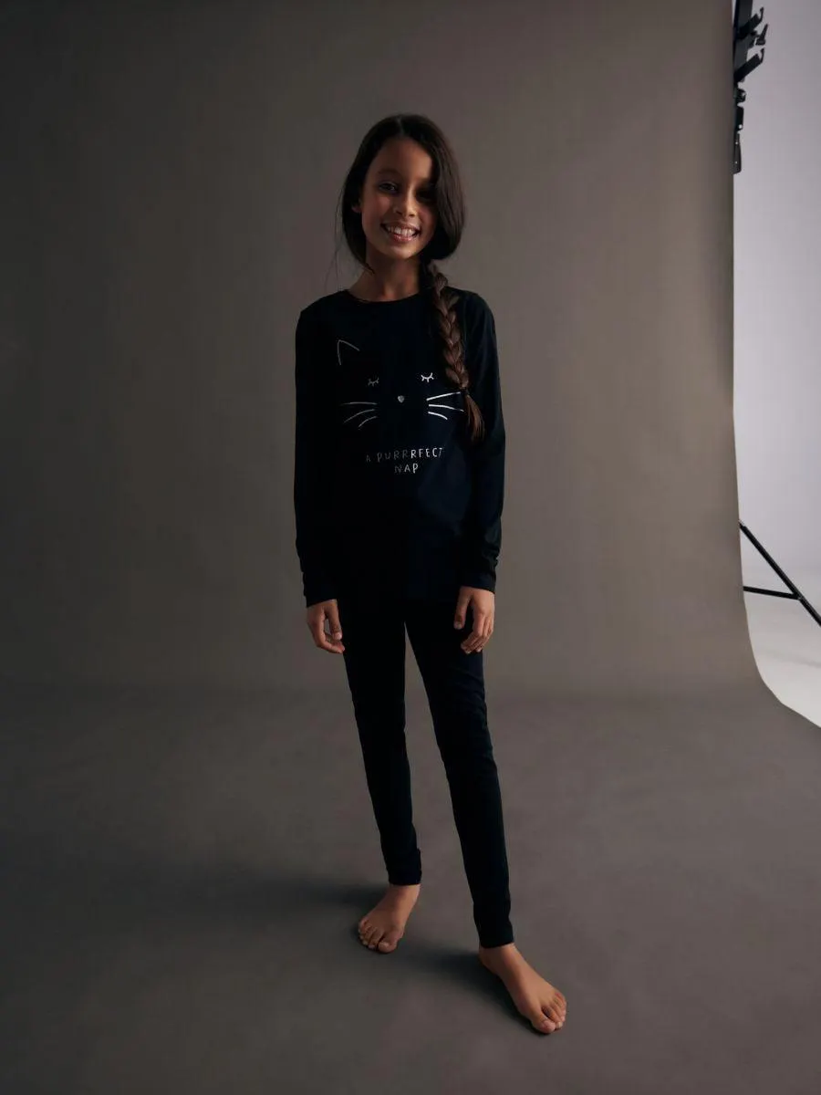 Dvoudílná bavlněná pyžamová souprava