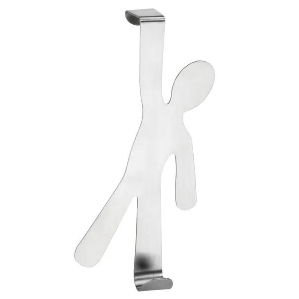 Háček na dveře BOY stříbrná