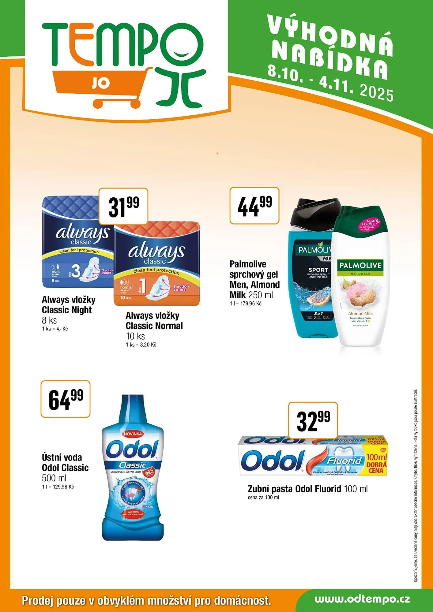 TEMPO leták - 8. října 4. listopadu 2025 - Page 8