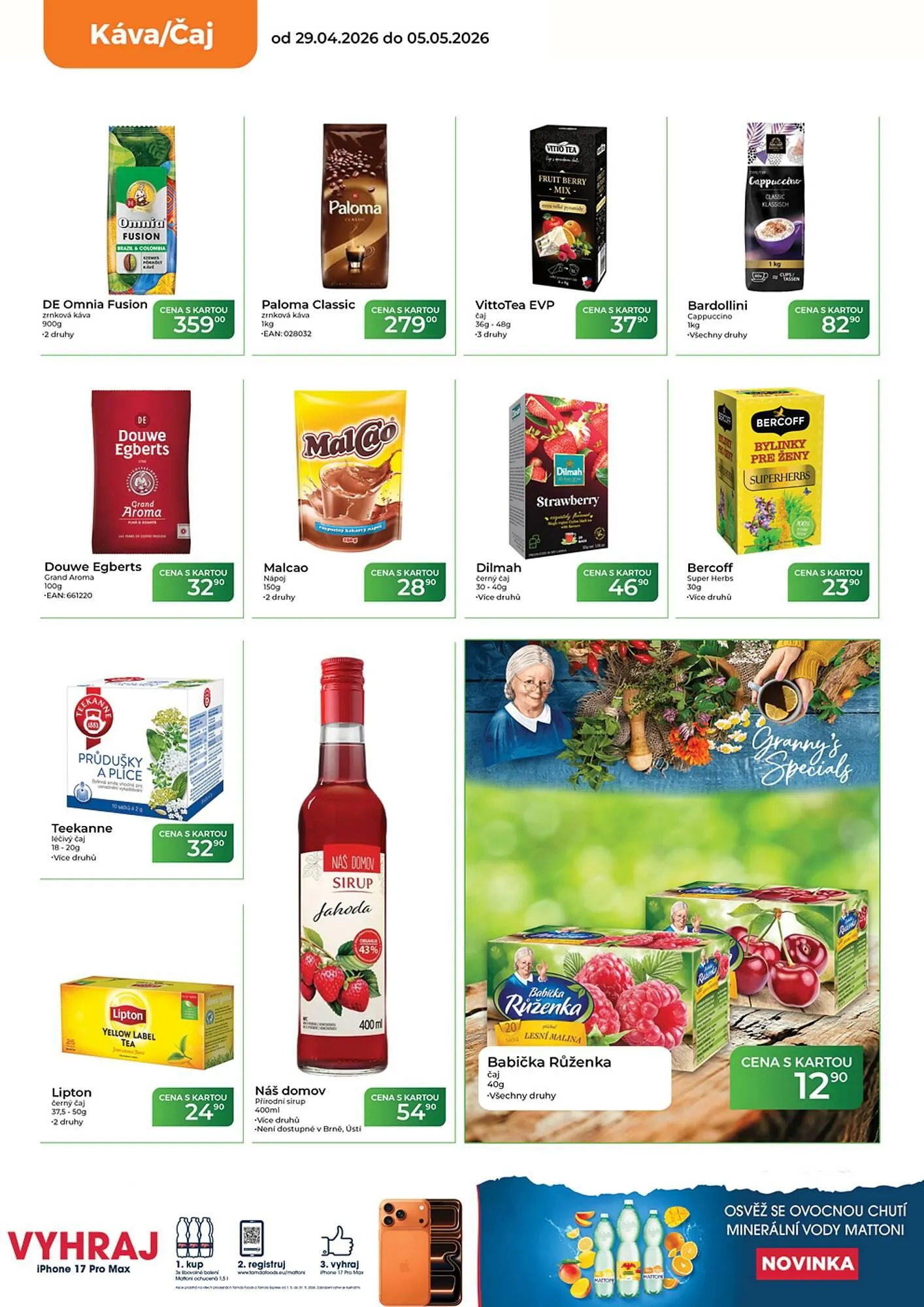 Tamda Foods leták - 29. dubna 5. května 2026 - Page 24