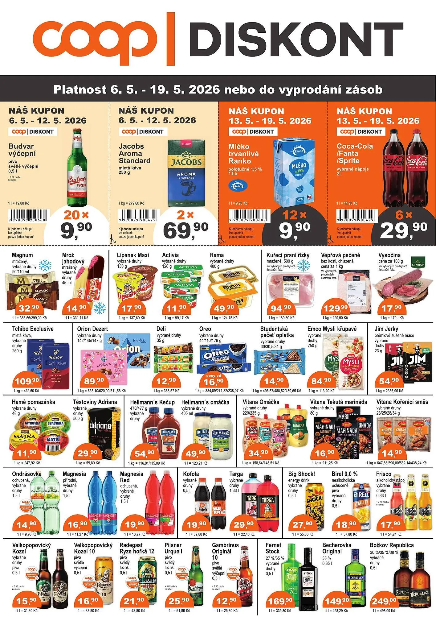 Konzum leták - 6. května 19. května 2026 - Page 1