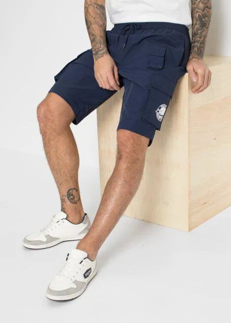 Cargo bermudy bez zapínání Regular Fit