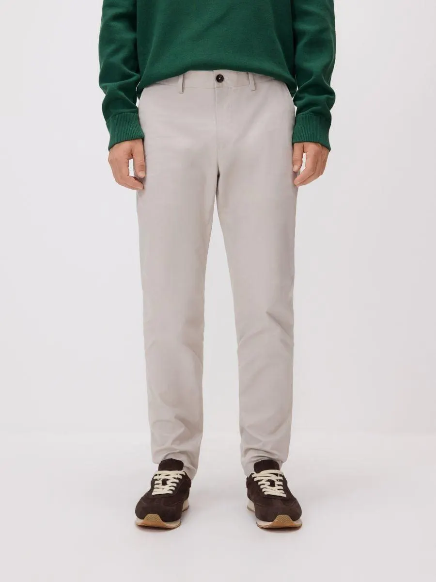 Bavlněné kalhoty chino slim