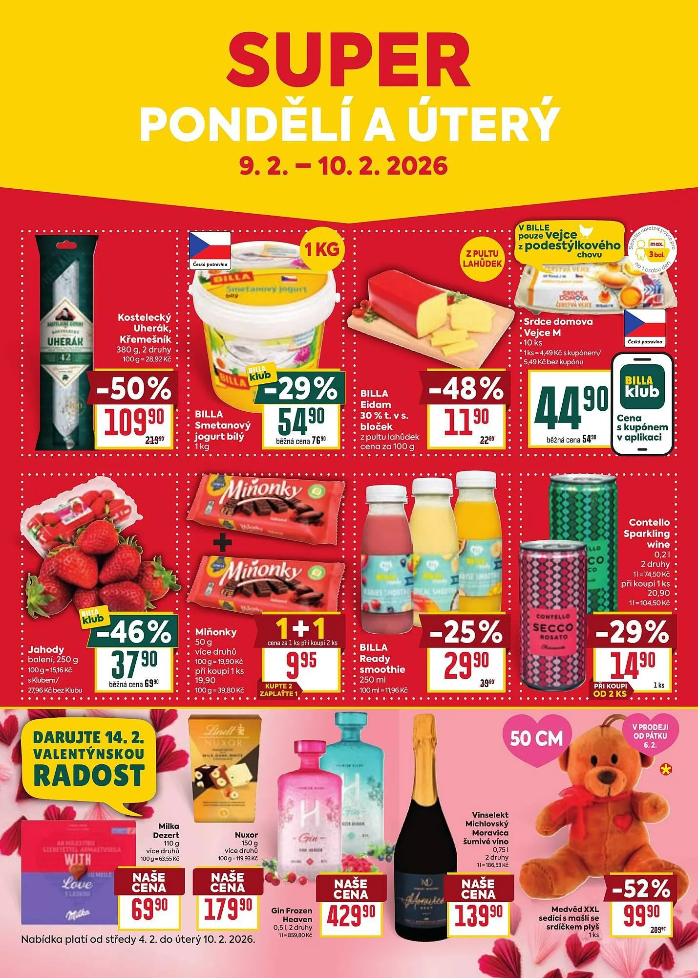 Billa leták - 4. února 10. února 2026 - Page 34