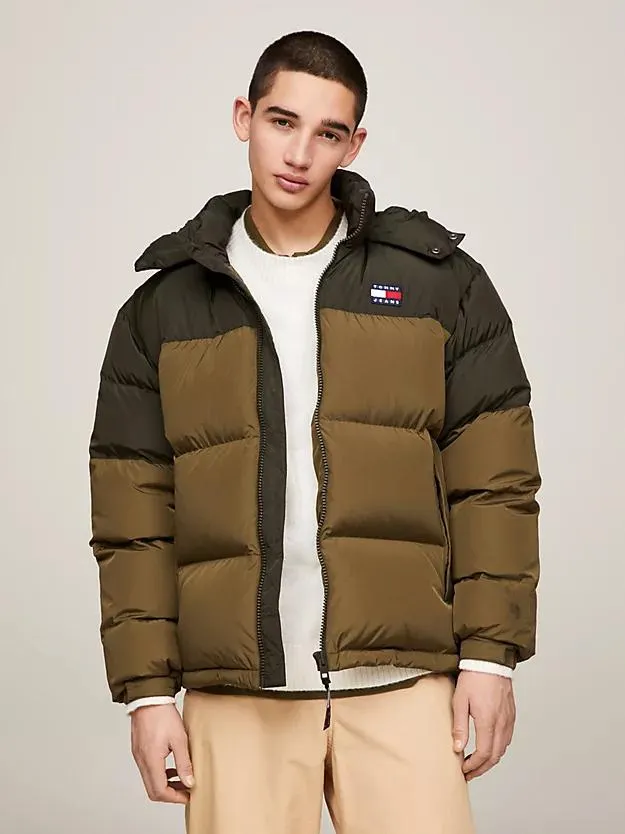 Colour-Blocked Alaska Puffer Jacket