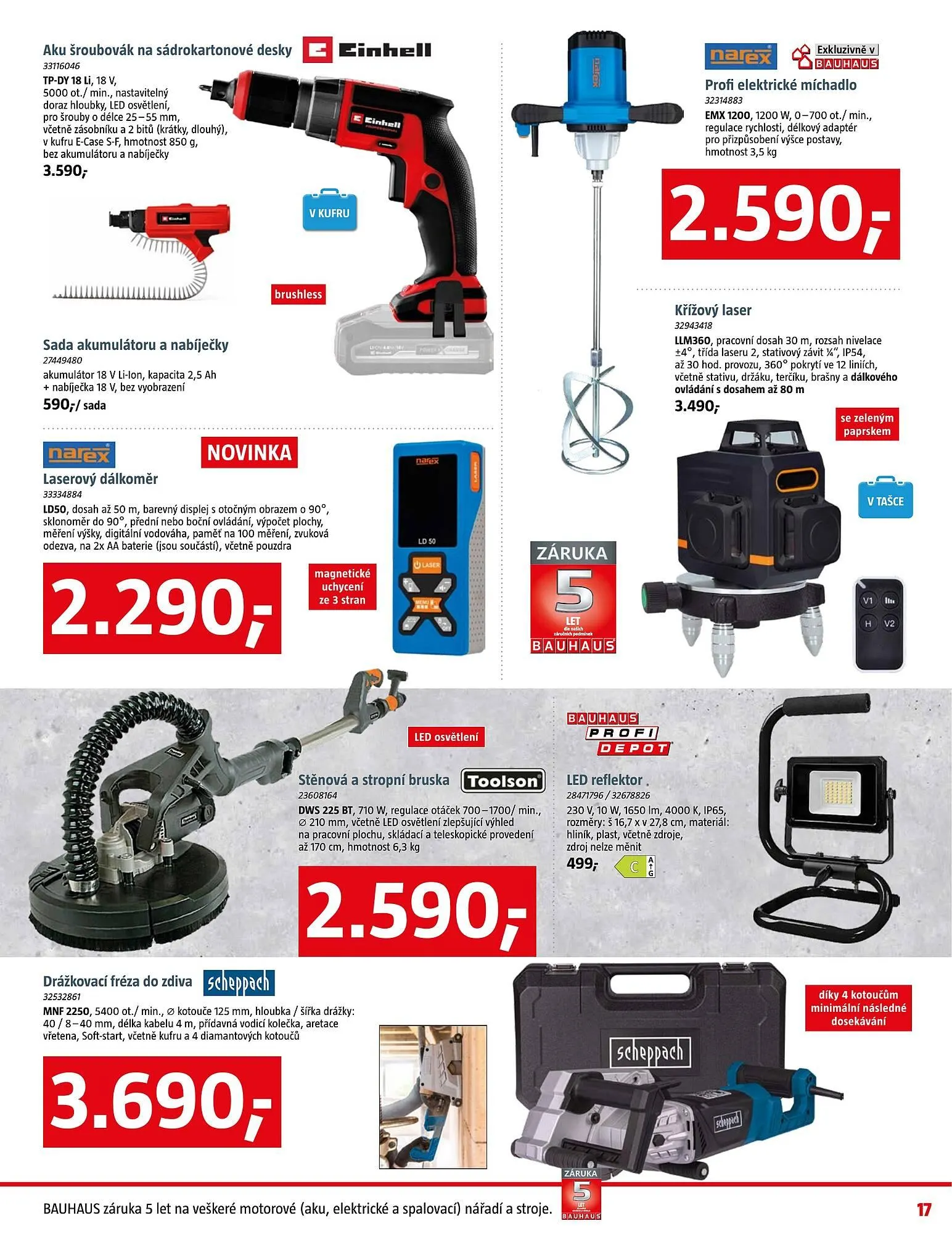 Bauhaus leták - 9. ledna 5. února 2026 - Page 17
