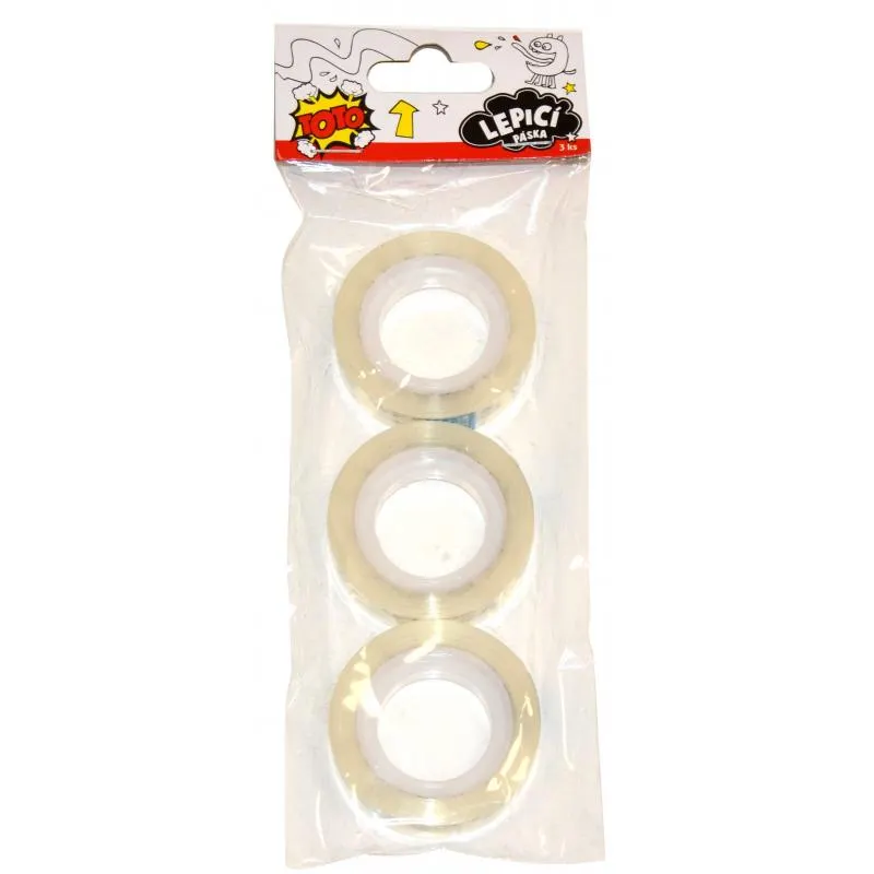 3x lepicí páska 20m x 12mm