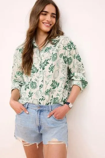 Long Sleeve Collared Summer Shirt