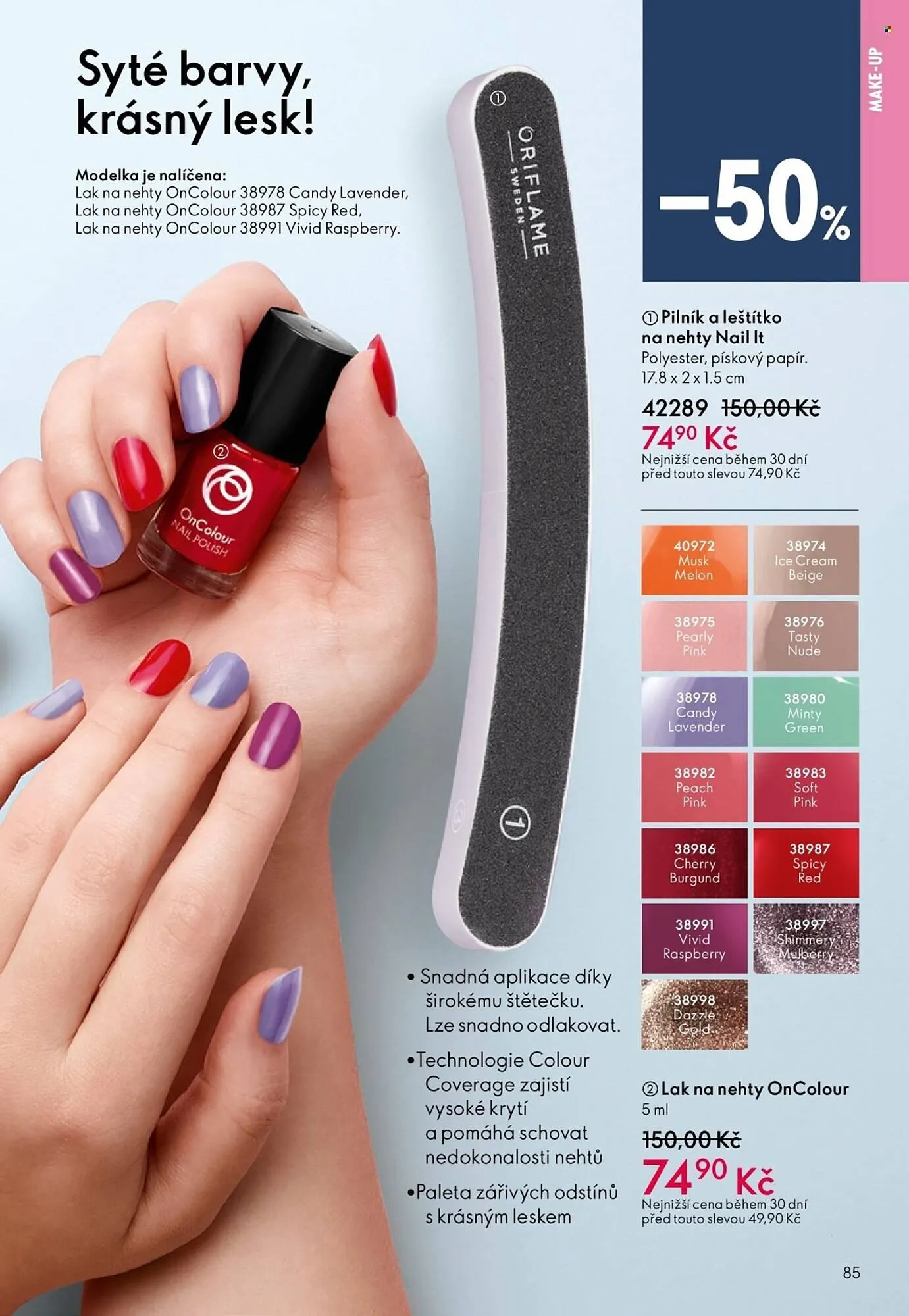 Oriflame leták - 3. prosince 29. prosince 2025 - Page 85