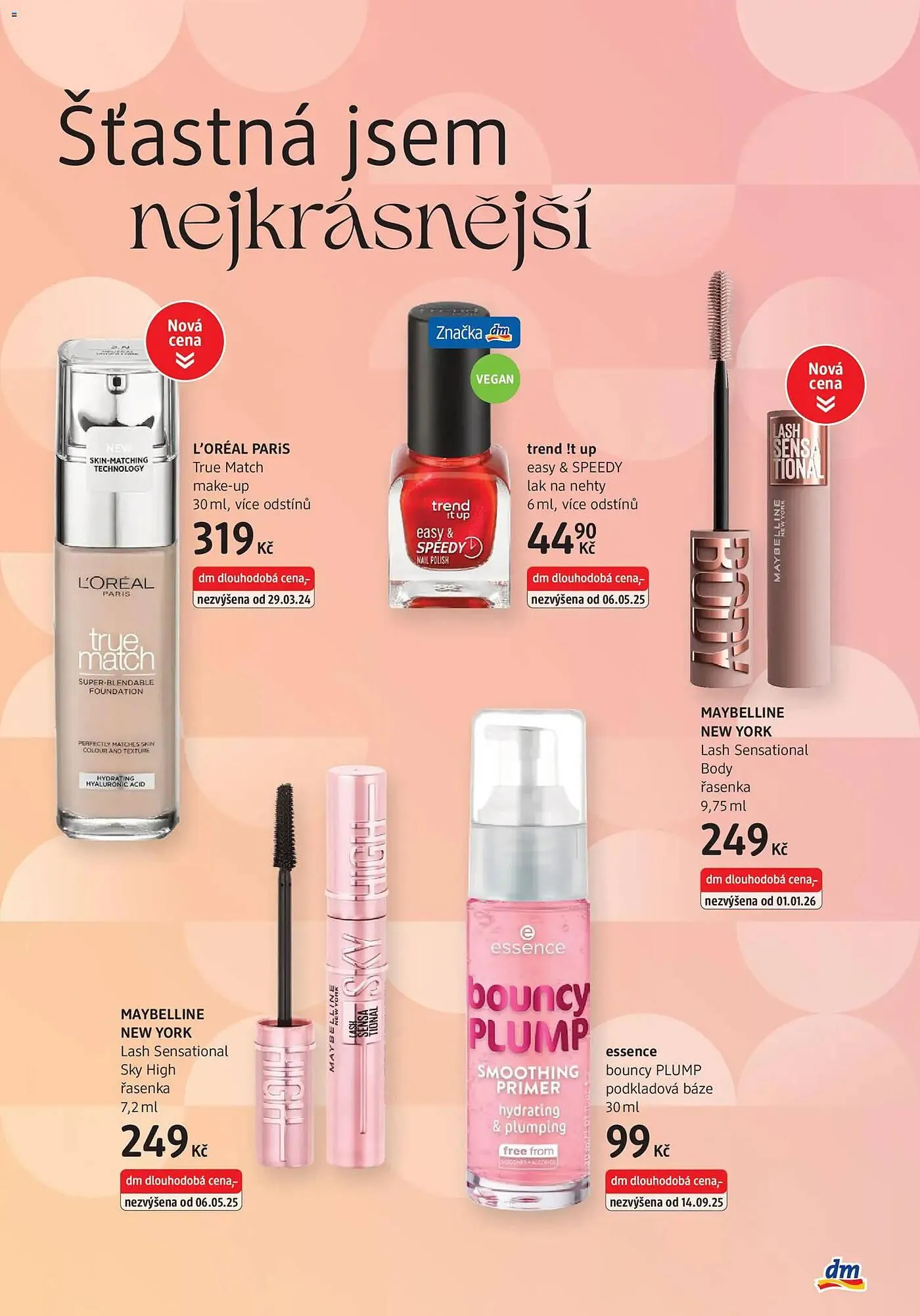 Dm drogerie leták - 5. března 5. dubna 2026 - Page 3