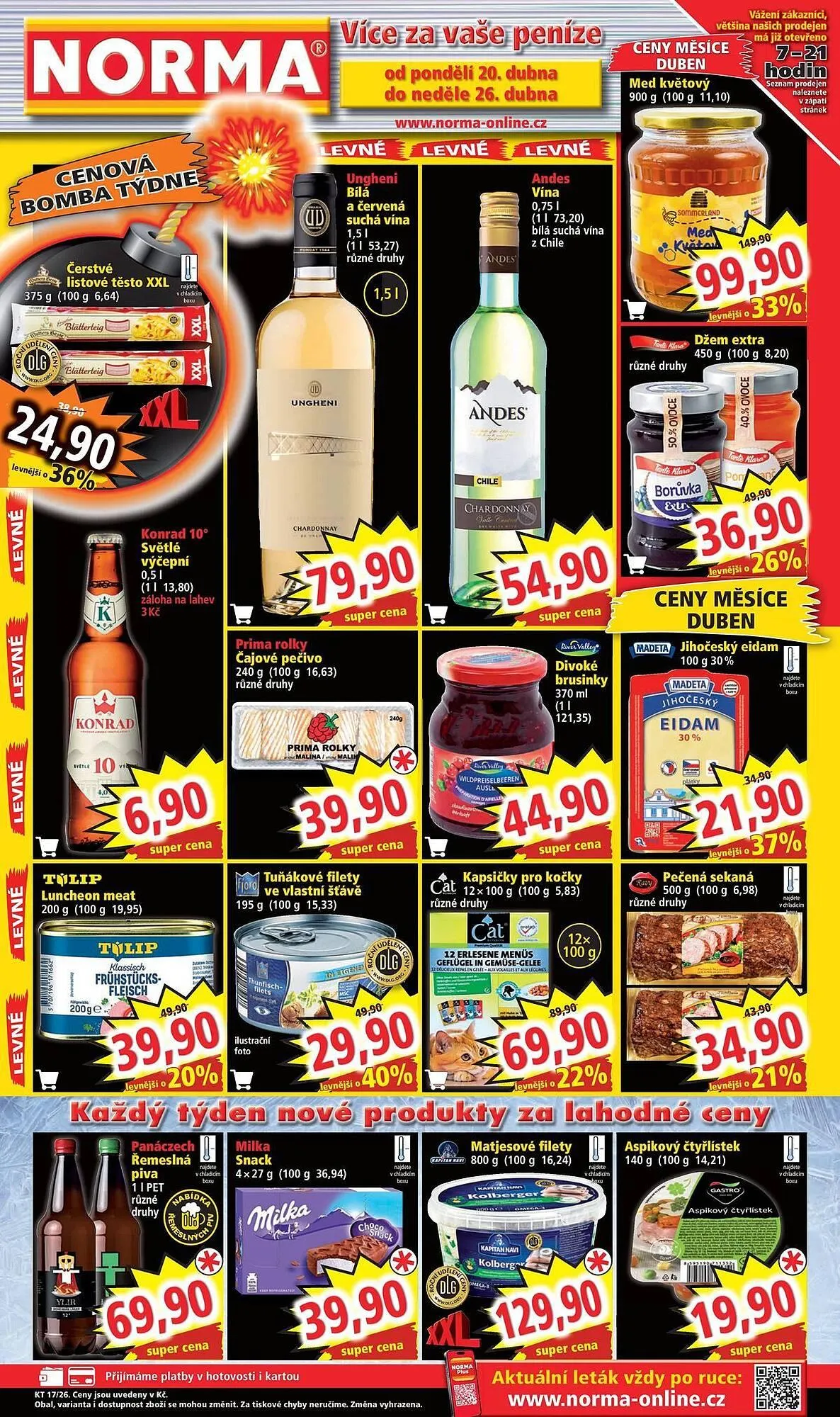 Norma leták - 20. dubna 26. dubna 2026 - Page 1