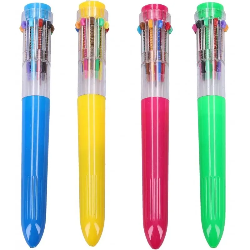 Pero kuličkové 10barevné, 16cm