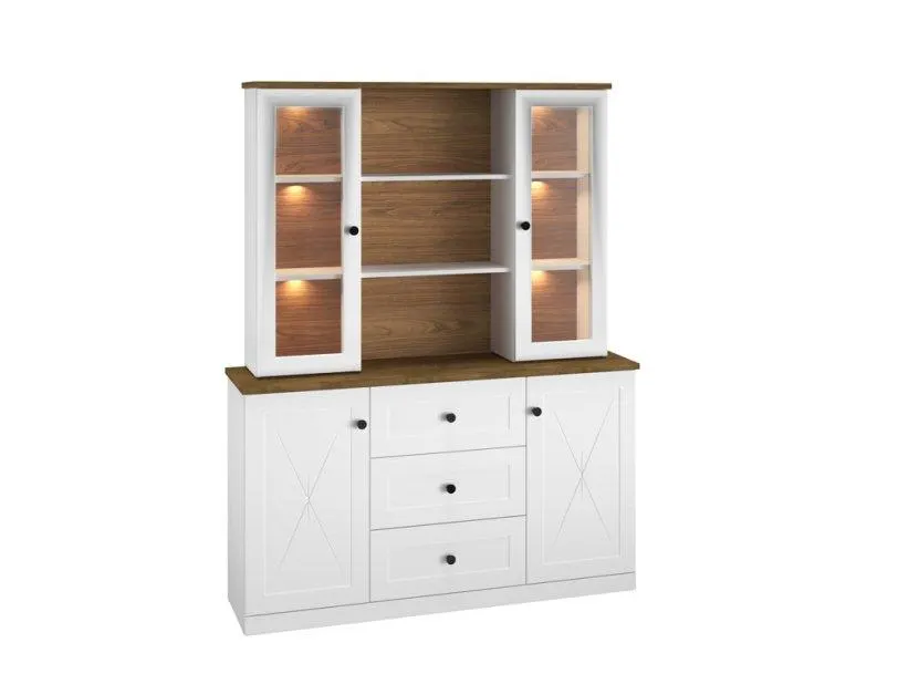 Komoda s nástavcem LILLE