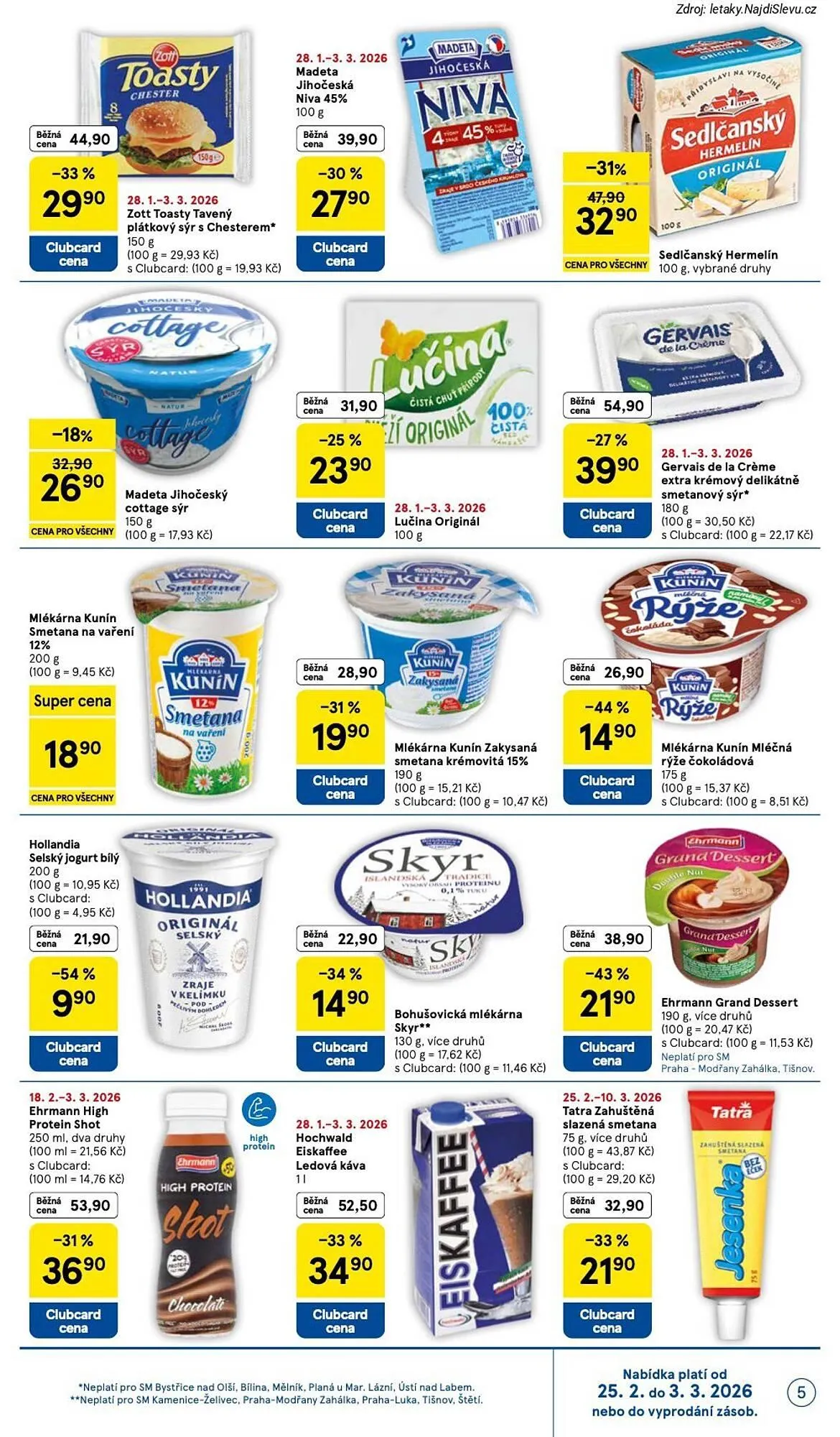 Tesco leták - 25. února 3. března 2026 - Page 5