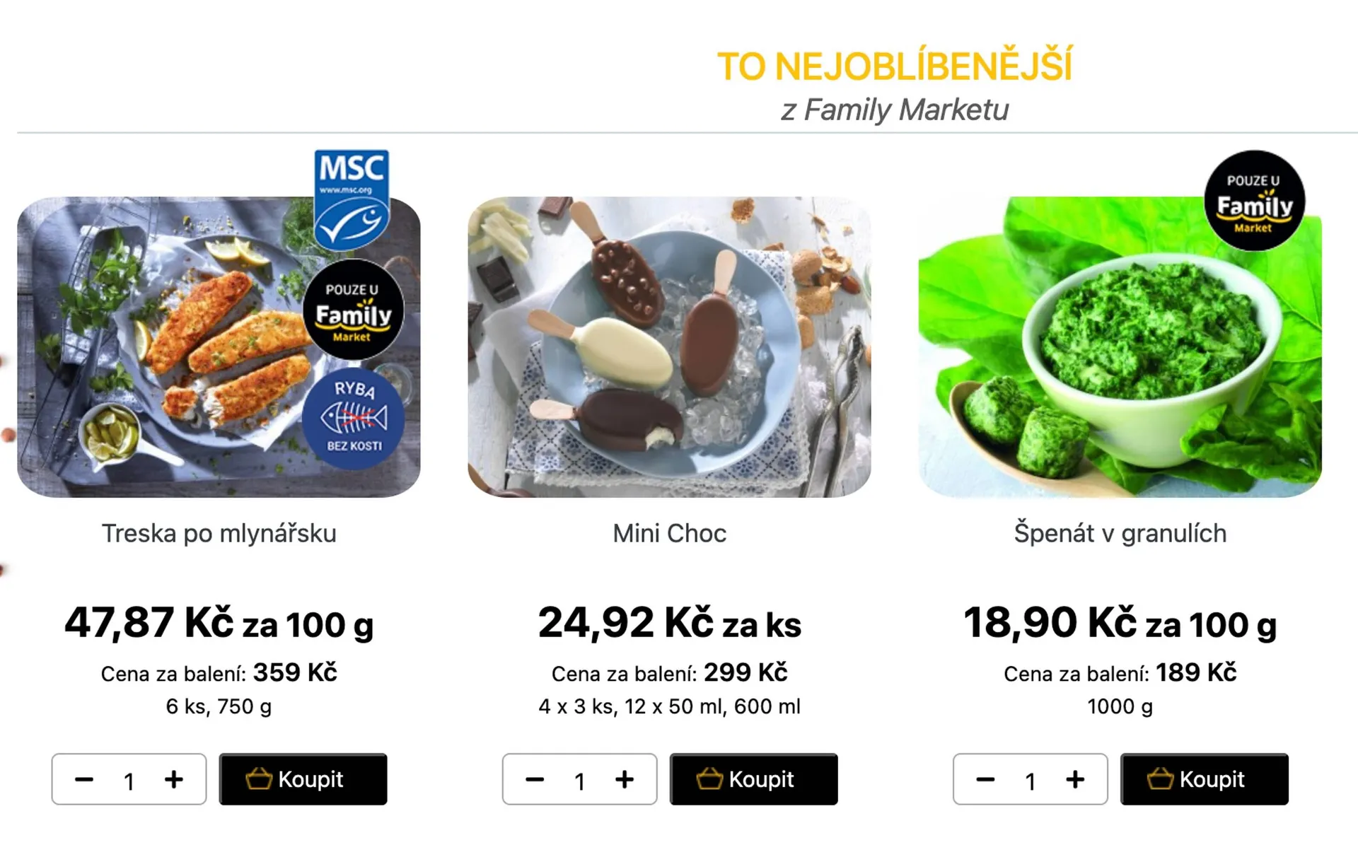 Family Market leták - 10. března 16. března 2026 - Page 2