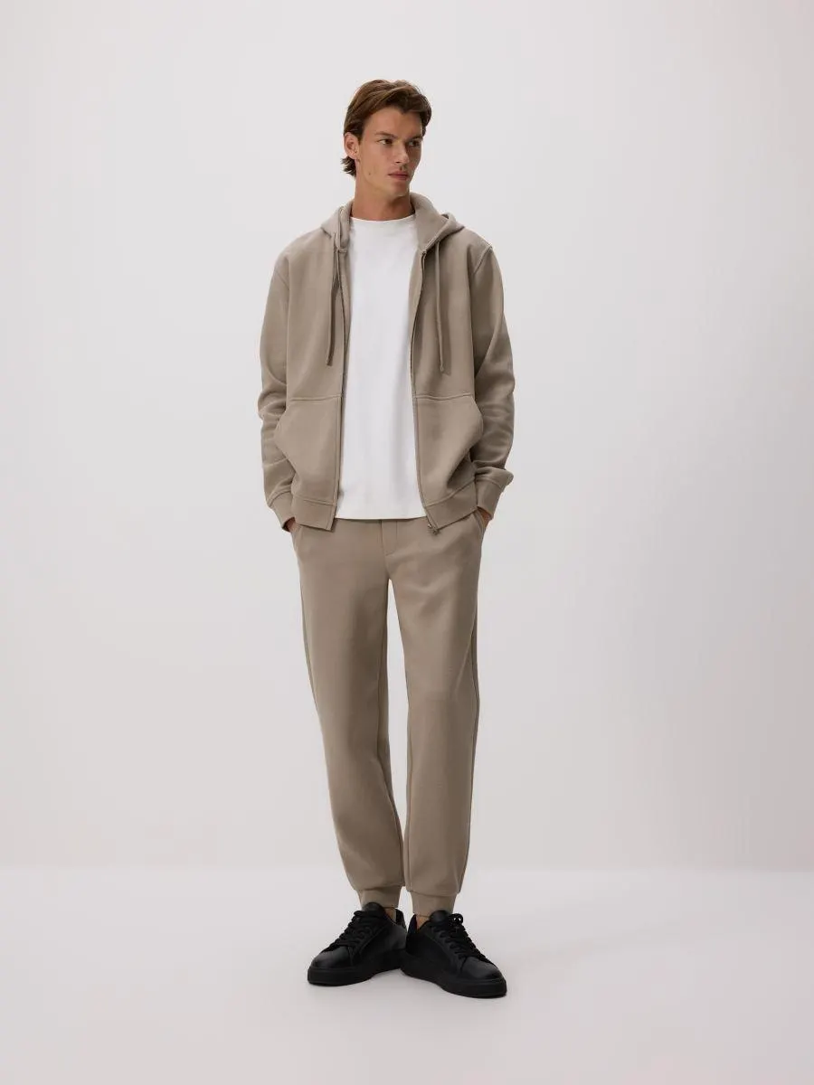 Tepláky jogger s bavlnou