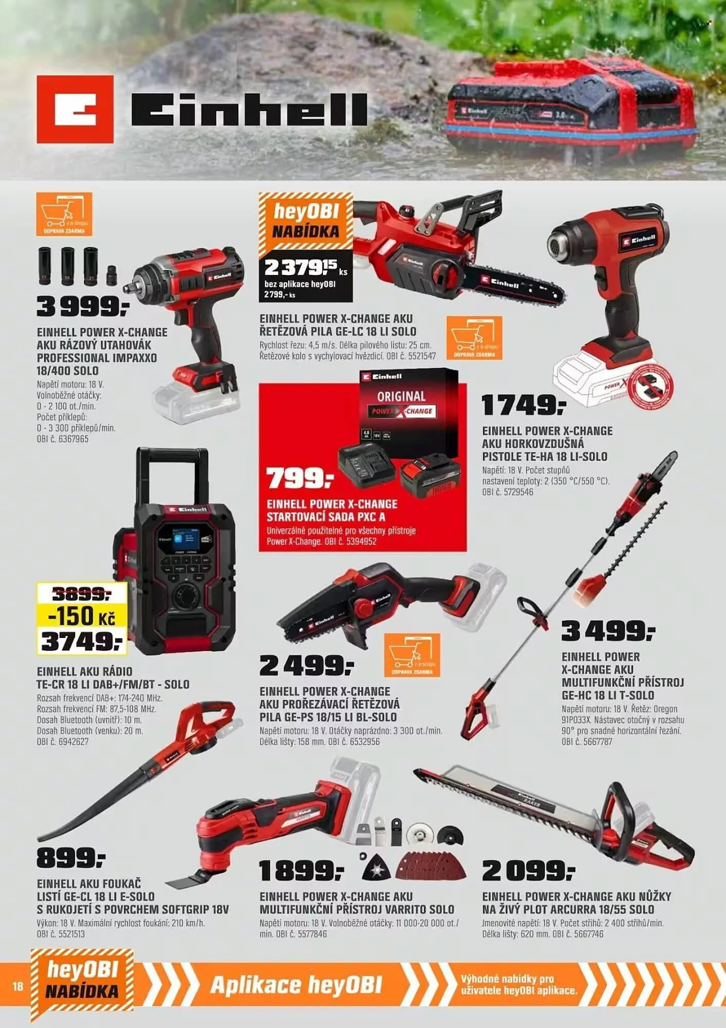 OBI leták - 1. listopadu 30. listopadu 2025 - Page 18