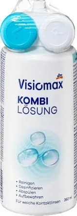 kombinovaný roztok na kontaktní čočky + pouzdro, 360 ml