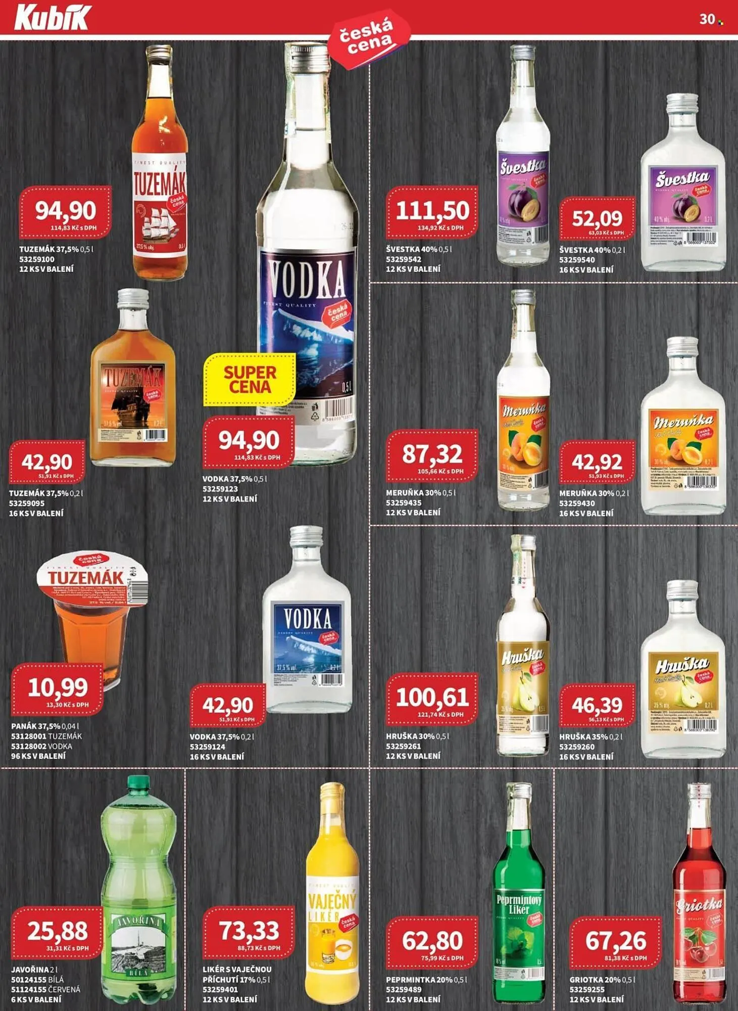 Kubík potraviny leták - 1. ledna 31. ledna 2026 - Page 30