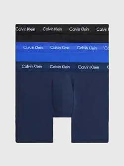 3 Pack Boxer Briefs - Cotton Stretch
