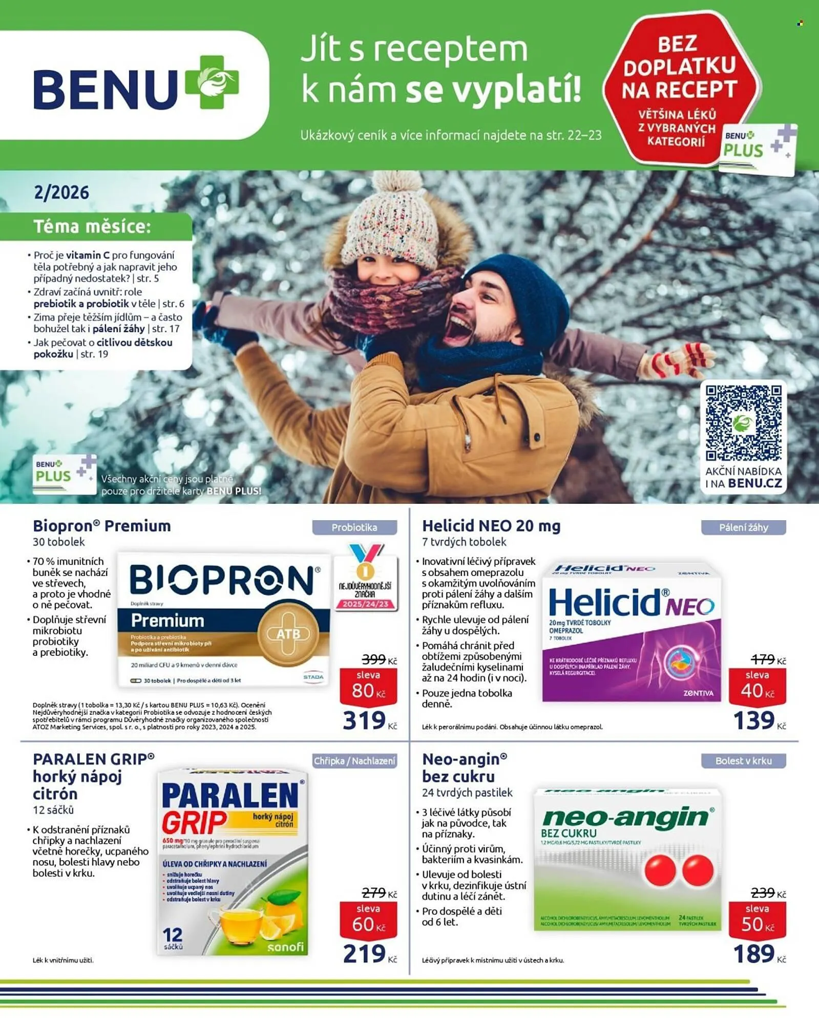 Benu leták - 1. února 28. února 2026 - Page 1