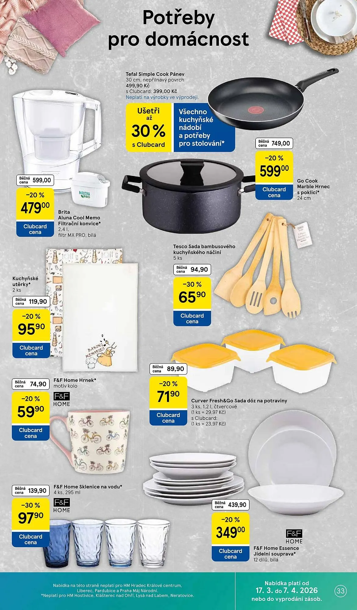 Tesco leták - 31. března 5. dubna 2026 - Page 33