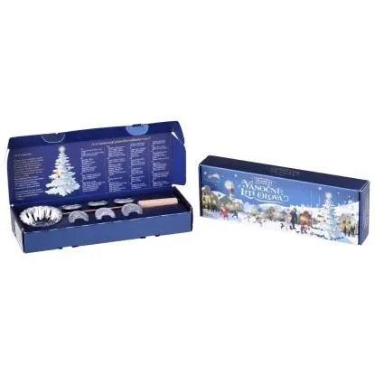 Anděl Přerov Sada na vánoční lití olova (naběračka, 6x olůvka)