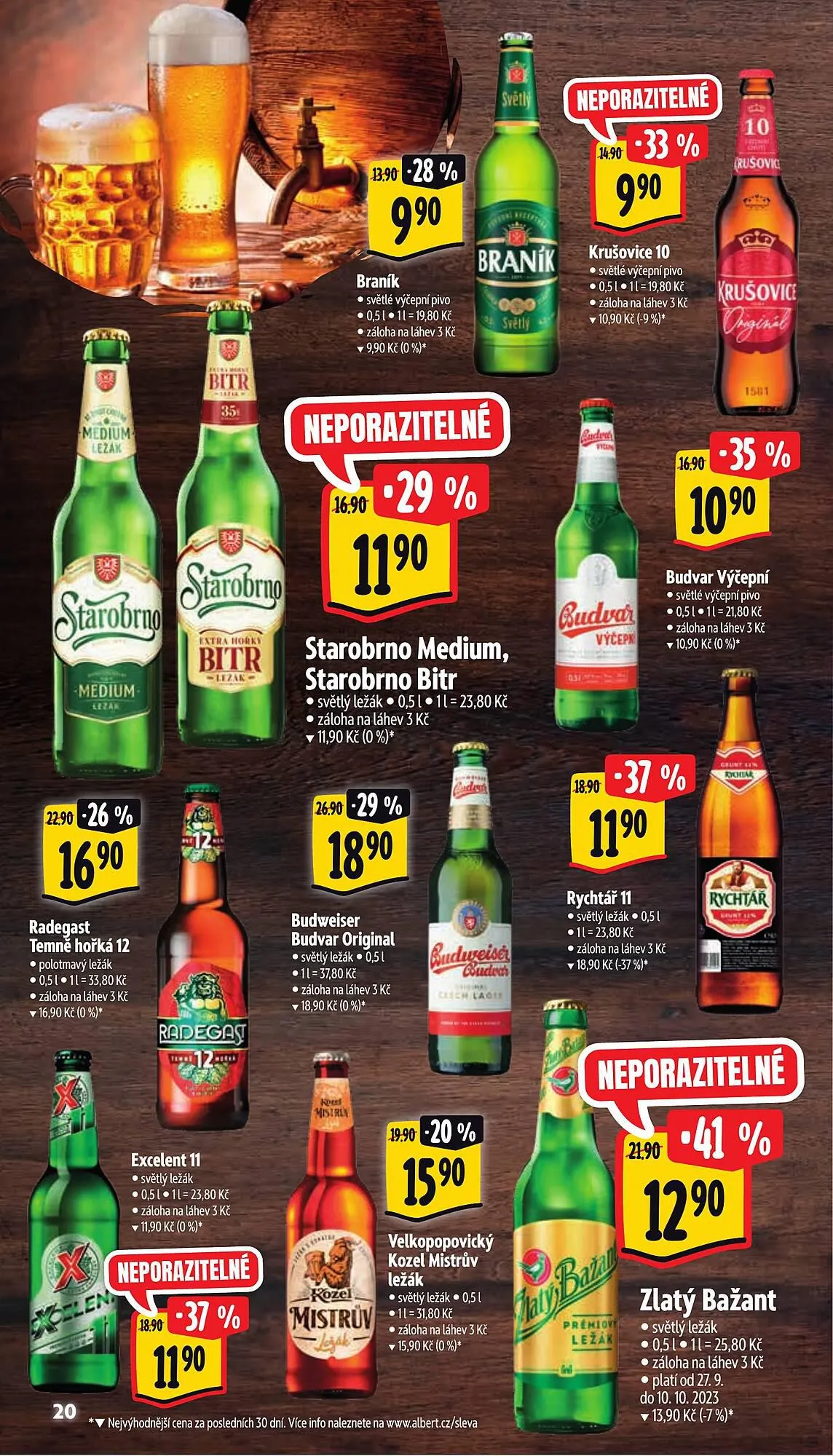 Albert Hypermarket leták - 27. září 3. října 2023 - Page 20