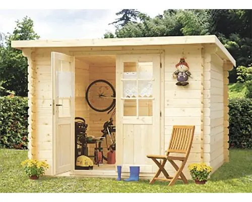 Dřevěný zahradní domek BPP B1 přírodní 298 x 248 cm