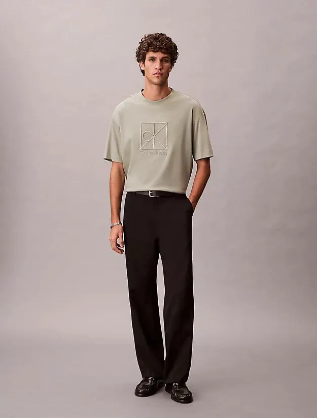 Relaxed Embroidered Logo T-shirt