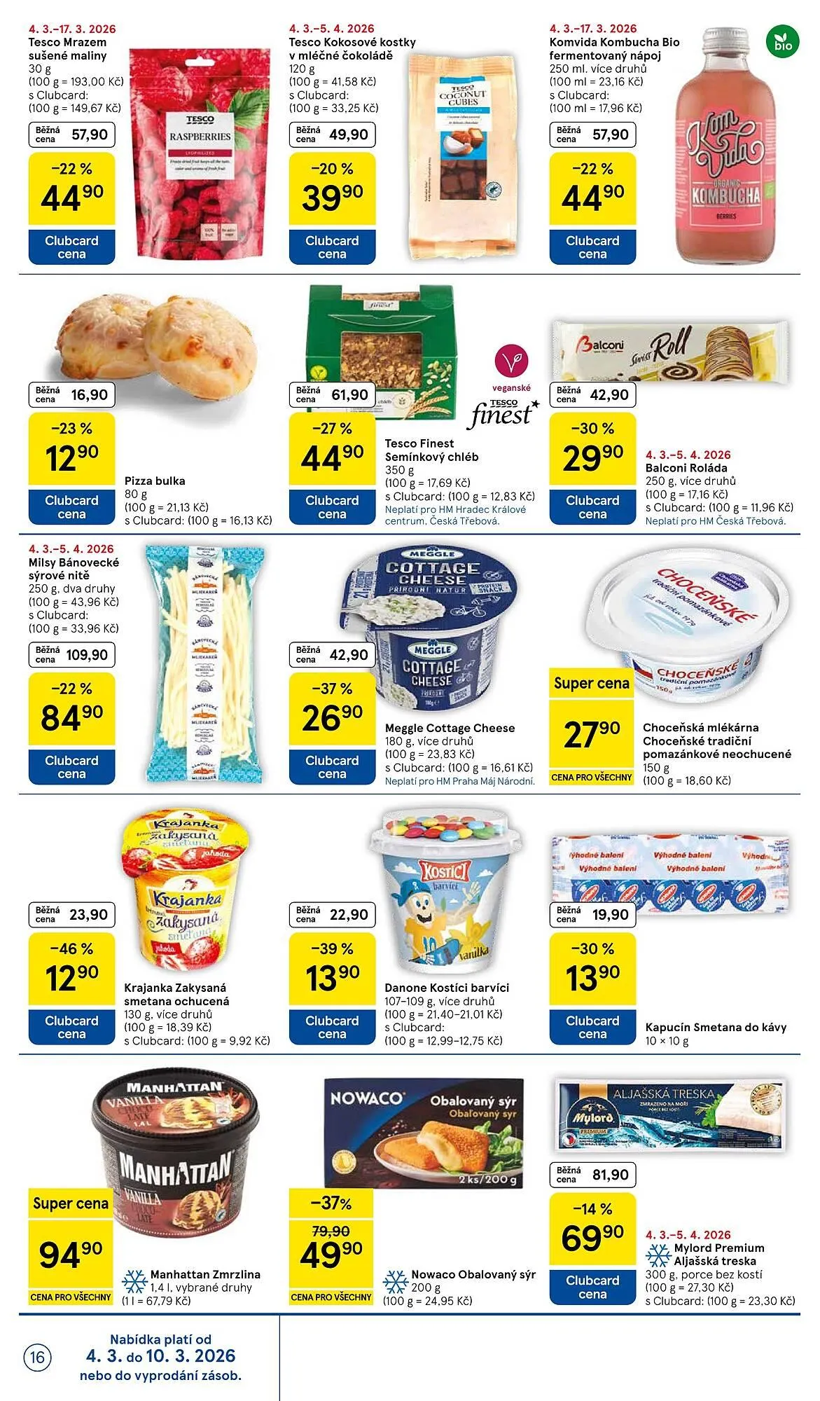 Tesco leták - 4. března 10. března 2026 - Page 16