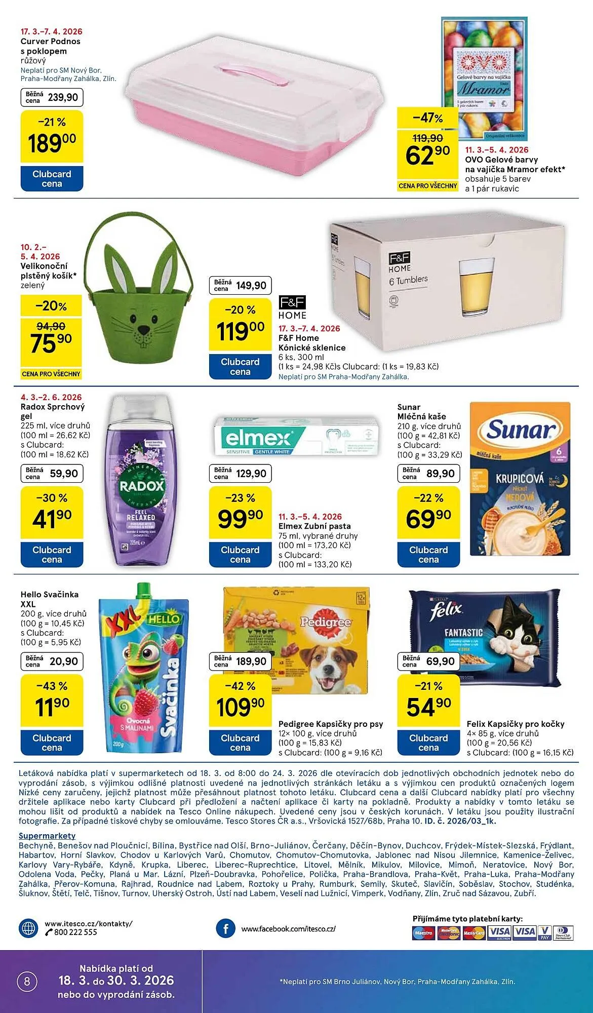 Tesco leták - 18. března 24. března 2026 - Page 8