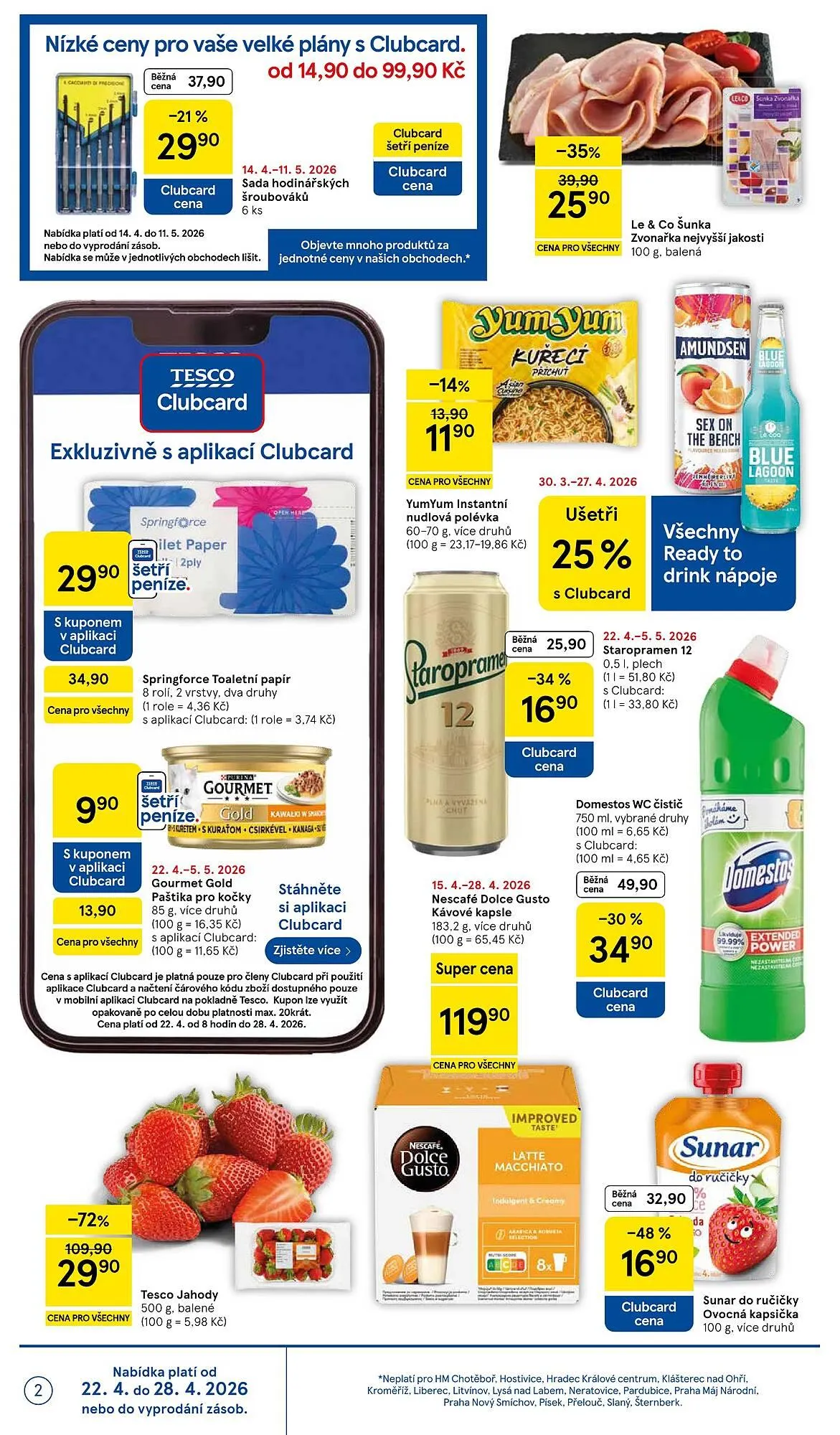 Tesco leták - 22. dubna 28. dubna 2026 - Page 2