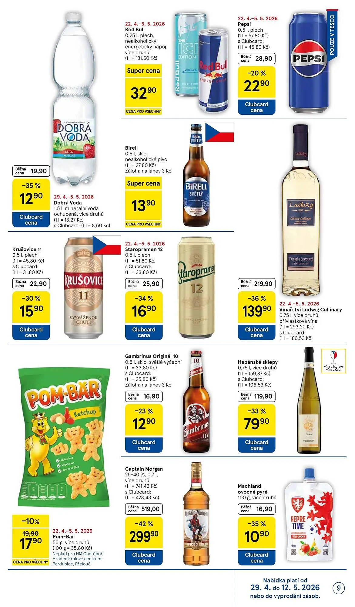 Tesco leták - 29. dubna 5. května 2026 - Page 9