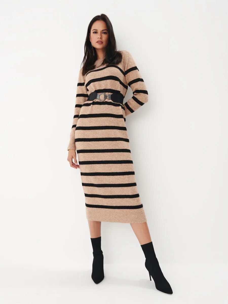 Rochie tricotată midi