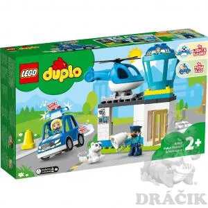 10959 LEGO DUPLO – Policajná stanica a vrtuľník