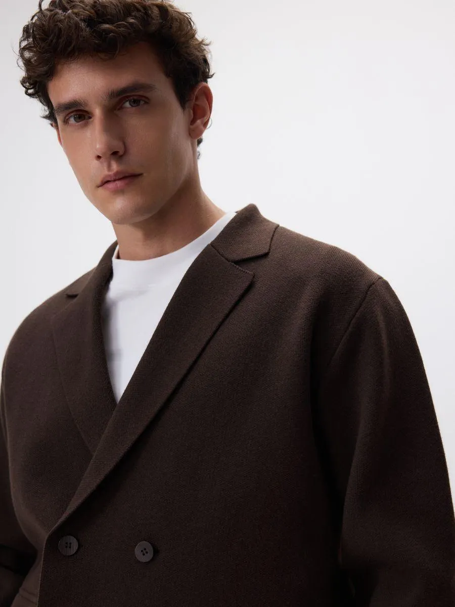 Kardigan s příměsí vlny