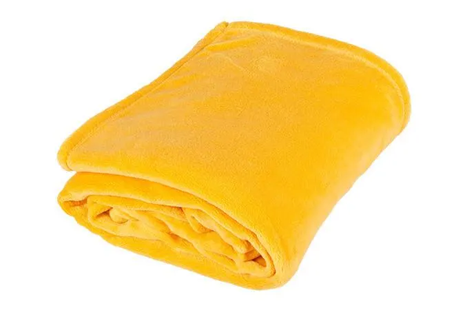 Deka mikroplyš HONEY GOLD 150x200 cm