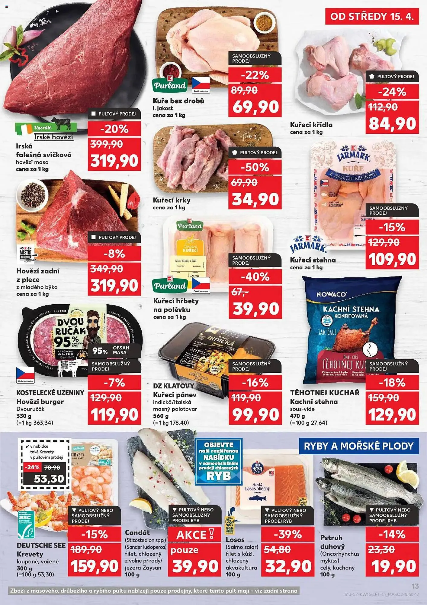 Kaufland leták - 15. dubna 21. dubna 2026 - Page 13