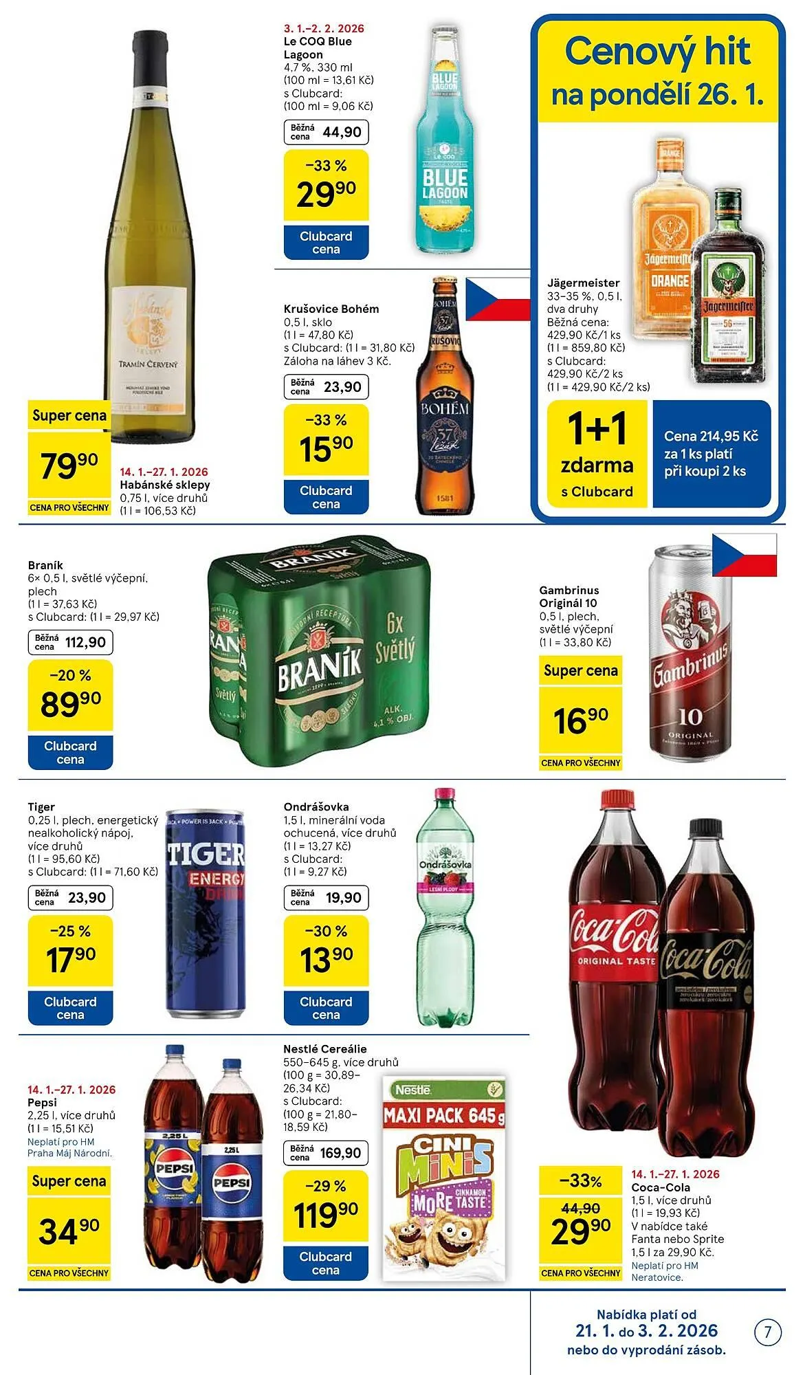 Tesco leták - 21. ledna 27. ledna 2026 - Page 7