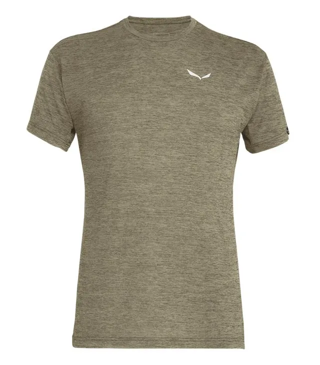 Triko SALEWA PUEZ MELANGE DRY M S/S TEE Man