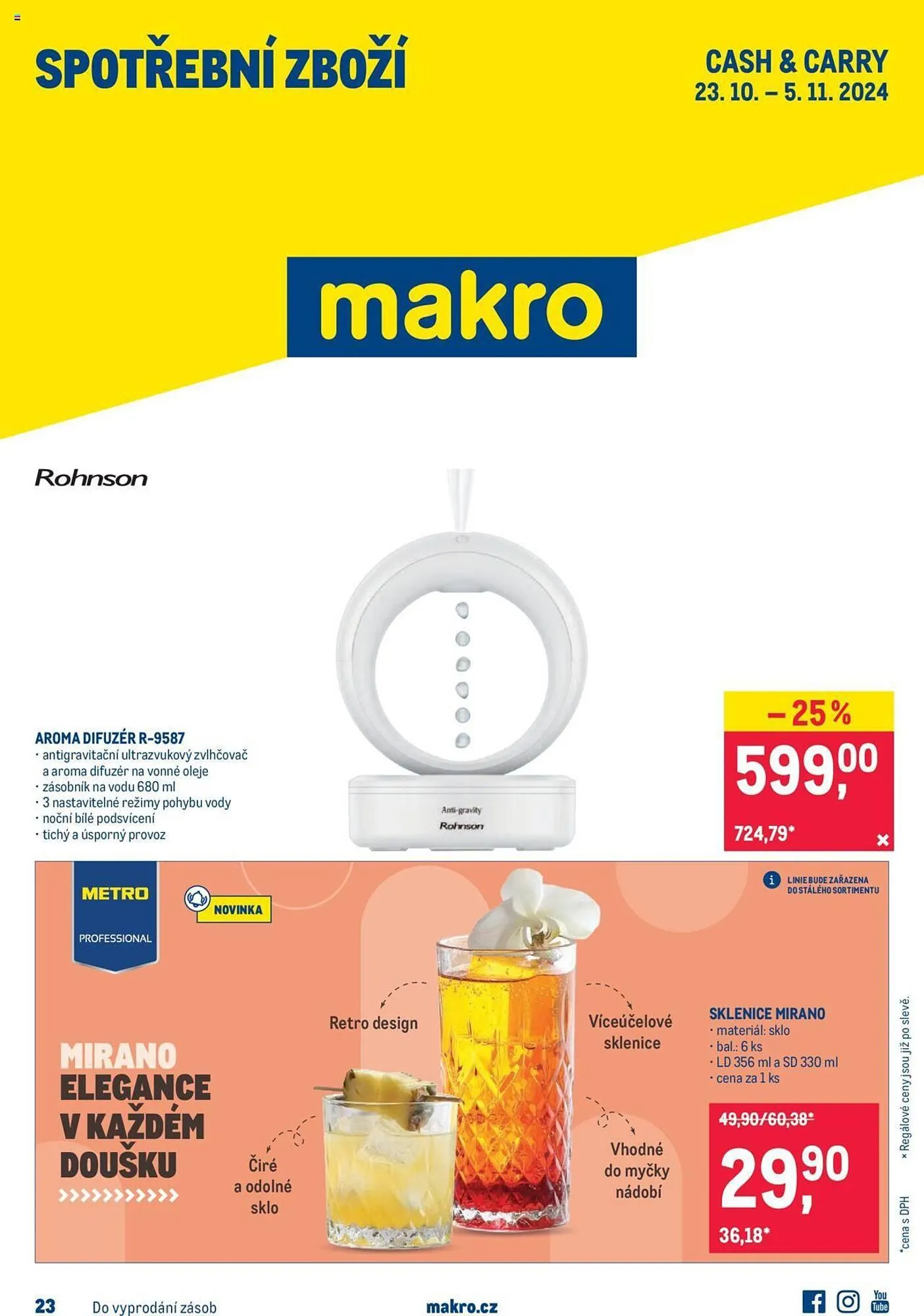 Makro leták - 23. října 5. listopadu 2024 - Page 1
