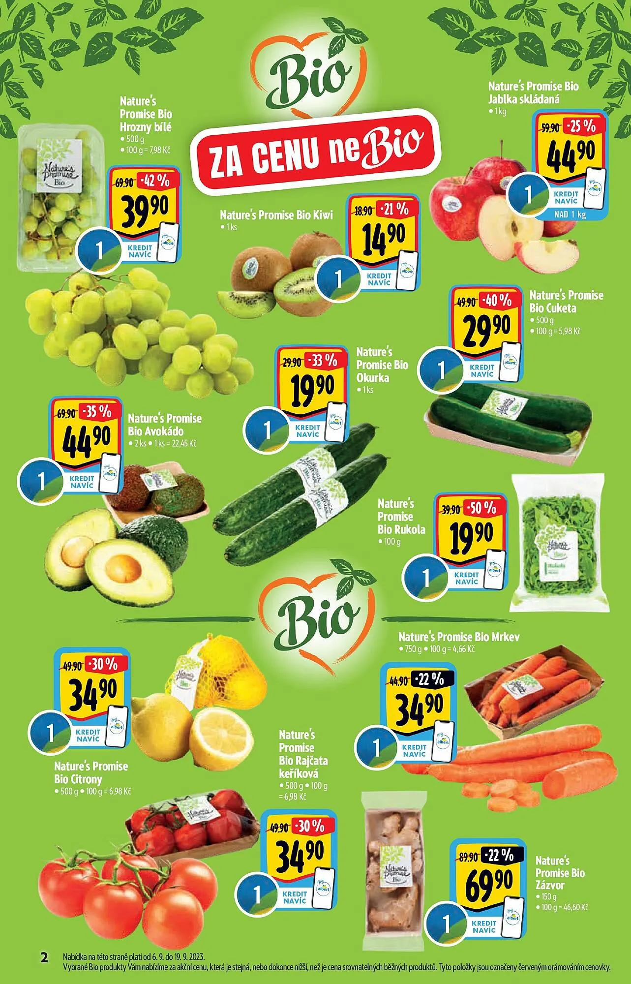 Albert Hypermarket leták - 6. září 3. října 2023 - Page 2