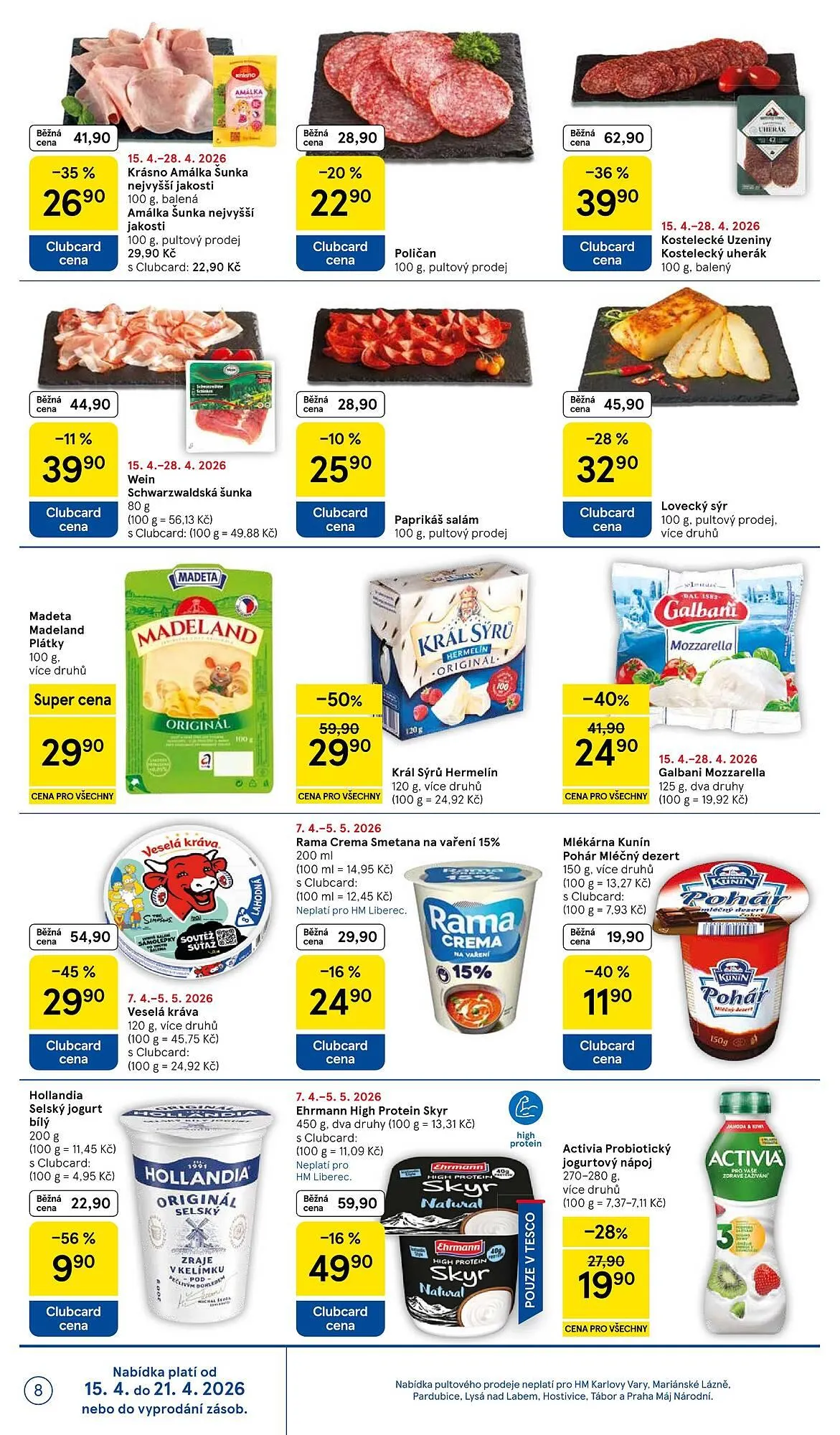 Tesco leták - 15. dubna 21. dubna 2026 - Page 8