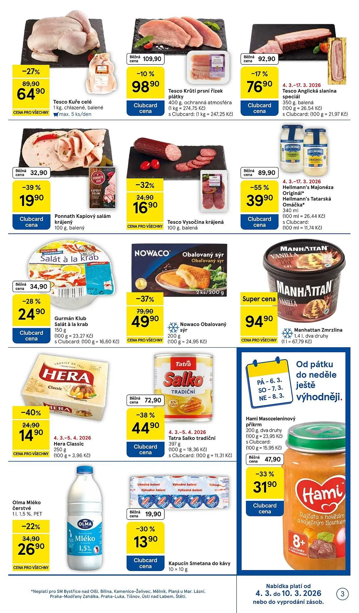Tesco leták - 4. března 10. března 2026 - Page 3