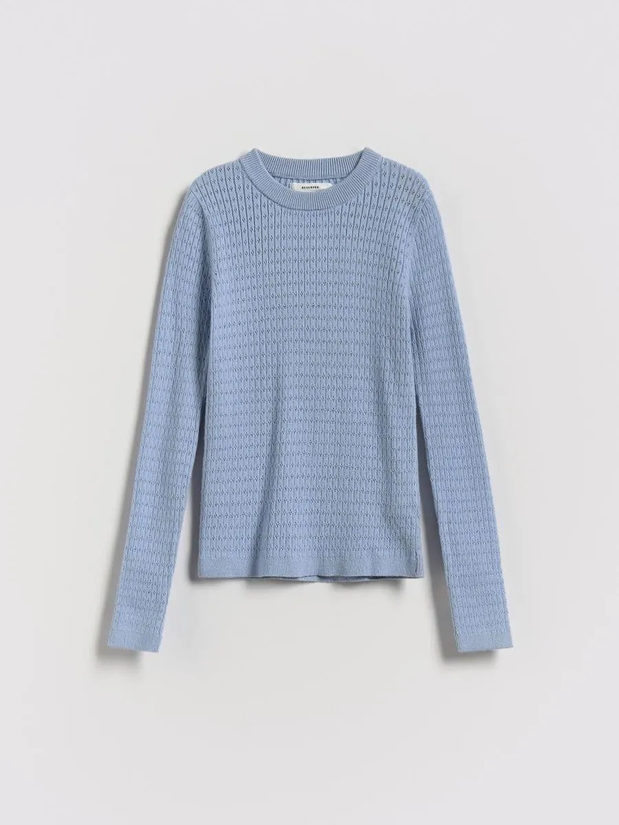 Lehký svetr s příměsí viskózy